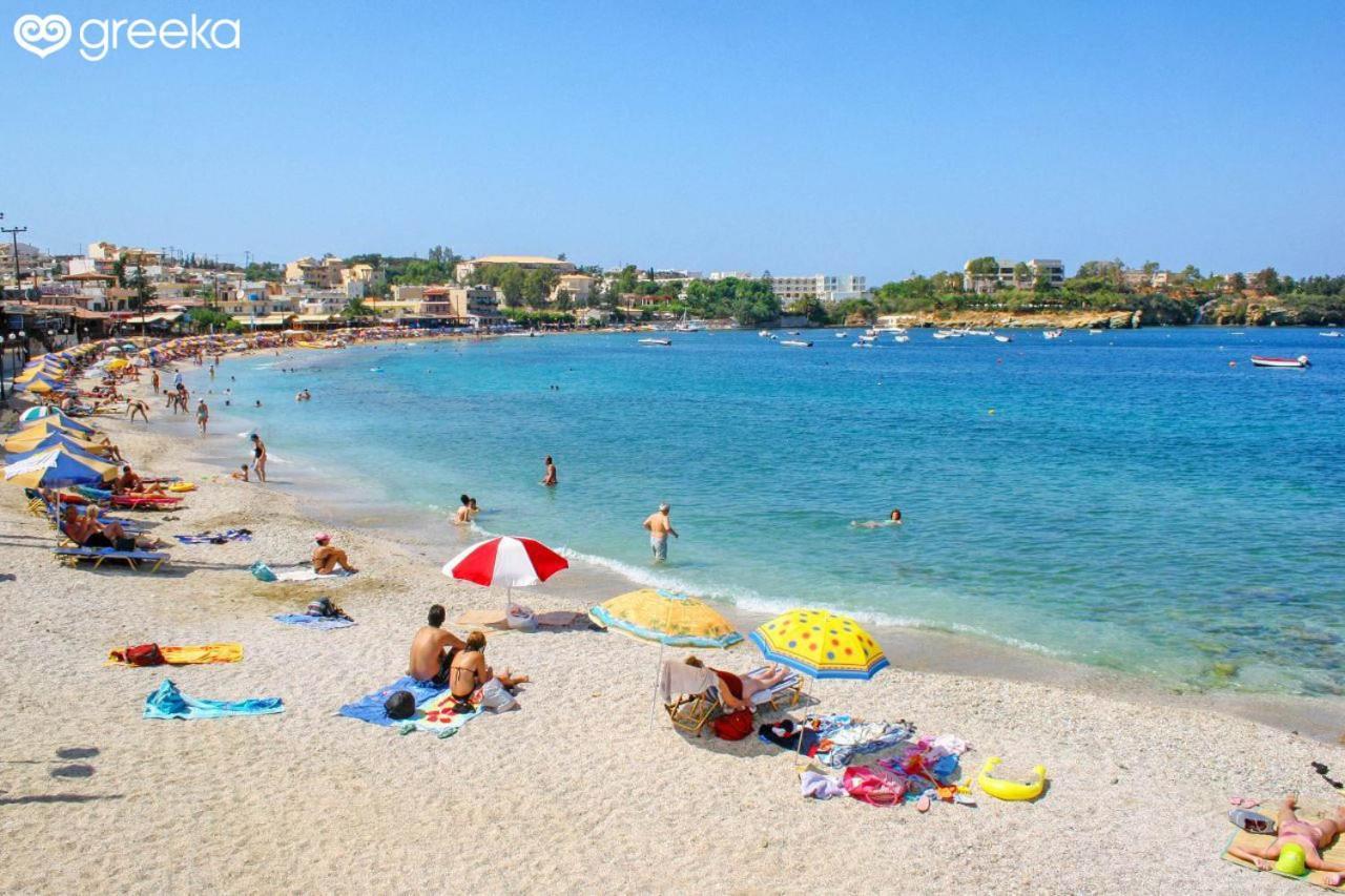 Elio A 1Bdr Apt With Garden 1 Min From The Beach By Hospi Heraklion Exterior foto